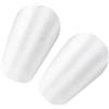 QLECXZI Mini parastinchi da calcio per ragazzi e, Bianco, Dimensioni: 10x6 cm