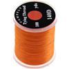 Nutup Black Fly Tying Floss - Filo interdentale per pesca alla trota, 100 m, colore: arancione