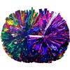 Sandyseptember Palline da tifo in plastica da 32 cm, leggere, 45 g (anello giallo e rosso)