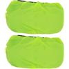 Zerodeko 2 Pezzi Copertura Antipioggia per Borsa da Bici Fodera Protezione per Giornate di Pioggia e Ciclismo Leggero Verde Chiaro
