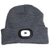 AB Tools 4 SMD Grigio Beanie Hat Light USB Ricaricabile Testa Luce Torcia Lampada Unisex