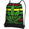 SMAZDFXX Zaino con coulisse Borsa a tracolla a strisce di ccia Zaino pieghevole Borsa sportiva da palestra per lo shopping Yoga