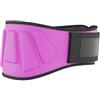 AsrMyjcx Cintura Pesi Allenamento Cintura Sollevamento Fascia Lombare Supporto Schiena con Chiusura Robusta E Fibbia Acciaio Regolabile Adatta per Powerlifting, Rosa, S