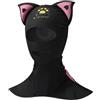 Generisch Cuffia subacquea a forma di animale, simpatica cuffia subacquea con cappuccio, in neoprene, motivo cartone animato