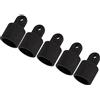 Shanrya Bimini Top cap, 5 Pezzi Filettatura Liscia Anti-Ossidazione Raccordo Superiore per Attacco Tettuccio Kayak (1(25 mm))
