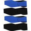 DIYEAH 4 pezzi Fascia Nuoto in Neoprene Impermeabile e Regolabile Protezione Orecchie per Adulti per Nuoto e Doccia
