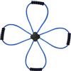 Ronyme Resistance Training Band Elastico Allenamento Banda Resistenza Attrezzo Stretching con Maniglie Imbottite Struttura a Croce Anelli in Tubo Elastico PP