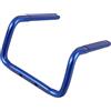 PRETYZOOM Adattatore Portaborraccia per Bici, Supporto Portaborraccia Sella per Bici, Lega di Alluminio, Doppio Supporto, Fissaggio a Doppia Vite, Blu, Facile da Installare per MTB