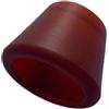 SHINLHUA Copertura per racchetta da allenamento, impugnatura in silicone antiscivolo con copertura completa, adatta per giocatori e racchette da tennis, estremità in silicone, impugnatura antiscivolo per
