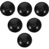 Yardwe Trampoline Pole Caps in Gomma Neri, 6 Pezzi, Ricambio per Fissaggio Rete di Sicurezza, per Trampolino e Uso Esterno
