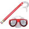 Feegow Nuoto E Snorkel Set, Bambini Dimensione Morbido Silicone Nuoto E