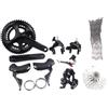 AYBDSJNWSF Kit di aggiornamento del gruppo bici da strada 2×11 velocità | La guarnitura è compatibile con la cassetta pignone 11-28T(NO BB,11-28T RD-SS_175MM_50-34T)