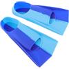 DOITOOL Pinne da Nuoto Corte in Silicone Blu Xs, Pinne Snorkeling, a Tallone Aperto Regolabili, per Allenamento Nuoto e Snorkeling,