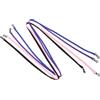 LALAFINA 4 Pezzi Cinturini Antismarrimento per Guanti da Sci Clip Resistenti in Nailon, Accessori Versatili per Sci e Snowboard Invernali, Sicuri alla Moda