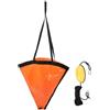 ZMdooreasy Ancora pieghevole per kayak, 1,6 kg, con corda