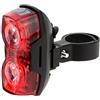Peosaard Luce Posteriore per Bici Fanale Posteriore per Bicicletta MTB Casco da Ciclismo su Strada Lampada di Sicurezza a LED (Senza Batteria), Bici