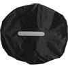 GOOHOCHY Copertura per Zaino da Trekking Nero con Striscia Riflettente