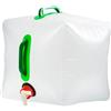 ZEPFJHE Borsa d'acqua Grande Capacità Campeggio Secchio Acqua con Rubinetto Trasporti portatili per Escursioni All'aperto Emergenze Contenitore pieghevole con Secchi Rubinetto Barili a tenuta stagna