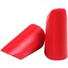 Lurrose Coppia di Coperture in Gomma per Manubrio Rosso, Antiscivolo