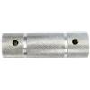 Lastdaytime Connettore manubrio in acciaio cromato 20 cm 2,5 cm estensione barra | Acciaio cromato, lunghezza 20 cm, diametro 2,5 cm, converte manubri per bilanciere, fissaggio sicuro a vite