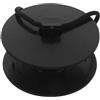 TEHAUX Kit di Ancoraggio per Tappetino Galleggiante, Kit di Connettore per Tappetino Galleggiante in ABS Nero, Fibbia Facile da Usare, per Lily Pad e Foams Mat, Piscine e attività