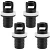 Jxuegiz Adattatore SUP, adattatore per pompa SUP, 4 adattatori per valvola per attrezzature per sport acquatici, compatibile con diversi gommoni e pompe gonfiabili, adattatore per pompa SUP per