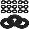 GATHINESS 20 Pezzi Paraspruzzi per Pagaia Kayak e Canoa, PVC Nero
