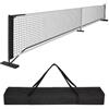 LeeQinersw Rete Pickleball Sportiva da Gioco da Esterno Autoportante con Telaio in Ferro Robusto Professionale a Quadretti Facile da Riporre Nella
