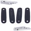 TAZIZI 2pcs Immersione Peso Cintura Clip con Piastra in Acciaio Inox