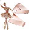 Generisch in raso per scarpe da balletto, lisci e delicati sulla pelle