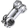 DUANSIYU Attacco Manubrio MTB Accessorio for Ciclismo con Attacco Manubrio for Bicicletta in Lega di Alluminio Riser for for Bici da Strada Adattatore for Stelo Forcella Anteriore(31.8-60mm)