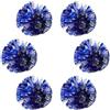 TOYANDONA 6 Pezzi Pom Poms Cheerleading Anello per Dita Plastico per Competizioni Sportive e Danza Party