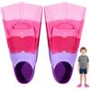 Umllpet Pinne da nuoto in silicone, pinne corte per allenamento di nuoto, allenamento in acque libere e snorkeling, pinne corte per principianti, unisex