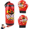 Generico Sacco da boxe per bambini, set da allenamento per boxe per bambini