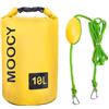 Generico Waterproof Dry Bag - 2-in-1 10L/20L Sand Anchór Drift Bag | Kayak | 500D PVC with welded seams & UTX clips, 10L/20L floating dry bag with 3.6m rope & buoy, perfect for kayaking, rafting, boatin