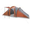 QJBSAVVA Tenda da Campeggio a Cupola 6 Persone Grigio e Arancione