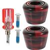 SAFIGLE Freni per Pattini a Rotelle in Pu per Roller Skate Colore Casuale