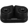 HOMOCONO Clip Corda a Camma in Nylon Nero, Doppia Serie di Sfere