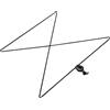 Generico Corda Per Paddle Board Cavo in Nylon con Fibbia Antiscivolo Regolabile e