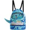 Kinesgsg Sacca Sportiva, Zaino con Coulisse Modello a Cartone Animato, Sacca Zainetto Sportiva con Separazione Tra Secco e Umido, Zaino da Nuot Impermeabile, per Piscina Spiaggia e Scuola