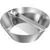onlyfire Cestini per Carbonella da Barbecue, Affumicatore BBQ in Acciaio Inossidabile per Weber 57 cm Kettle BBQ e Altre 47/57/67 cm Kettle Griglie