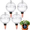 Bukbas Lampadine per Irrigazione delle Piante, 4 Pezzi Globi d'Acqua Automatici (B)