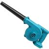 YEOOIYCW 18 V - Soffiatore di foglie senza fili, 2 in 1, soffiatore d'aria elettrico portatile aspirapolvere per giardino manutenzione prato, leggero, piccolo soffiatore a foglie per auto (senza batteria)