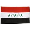 Flaggenfritze Bandiera/Bandiera IRAQ Vecchio 1991 - 2004 + GRATIS Sticker, bandiera fritze®, Hissflagge 90 x 150 cm