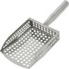 Generic Paletta per sabbia palmare con manico confortevole, setaccio per sabbia, setaccio in metallo per rilevare vongole da spiaggia sott'acqua (stile 1)