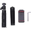 Glaeptio Treppiede per Telefono Selfie Stick 13-22 Pollici Angolo | Lega di Alluminio, Streaming Live, Videochiamate, vestibilità per Smartphone da 5,6-9,6 Cm, Viaggi, Supporto per