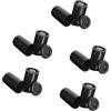 PANFHGFG Custodia per fotocamera con contenitori pellicola, Black | Tubo in plastica leggero, contenitore per bobina fotografica, custodia per accessori, contaminazione da polvere