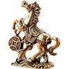 KESOTO Statua di Cavallo in Ottone, Ornamento di Cavallo, Scultura Antica per Arredamento, Piccola per Ufficio, Tavolo, Centrotavola, Libreria, Soldi per Cavalli