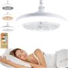 ZVD Ventilatore Da Soffitto Senza Pale LED, Telecomando 3 Velocità
