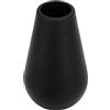 Kelawoly Parte Superiore del Joystick di Ricambio, Materiale ABS, Comoda Impugnatura del Joystick Ovale, Interfaccia M6 per Controller di Gioco (BLACK)